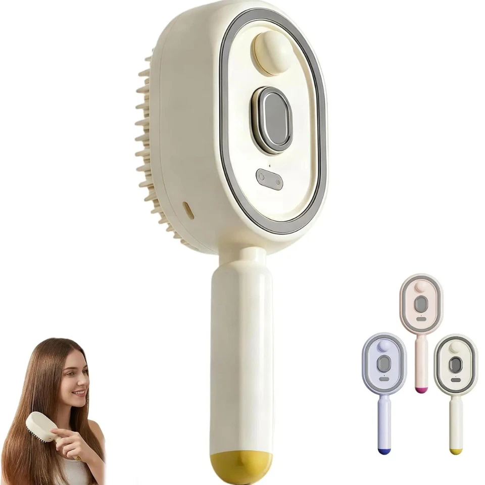 Cepillo Eléctrico Spray Retráctil seca y alisa