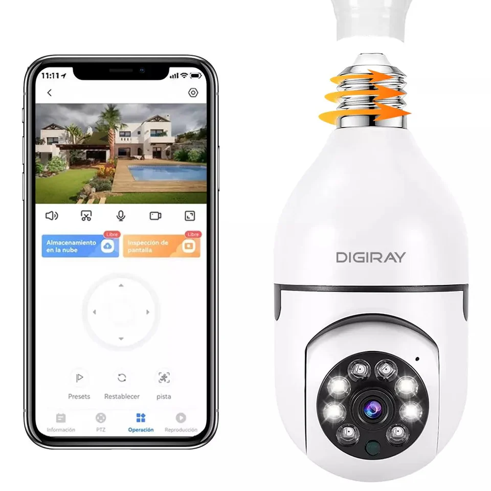 FOCO CAMARA 360 FOCO SOCKET APP